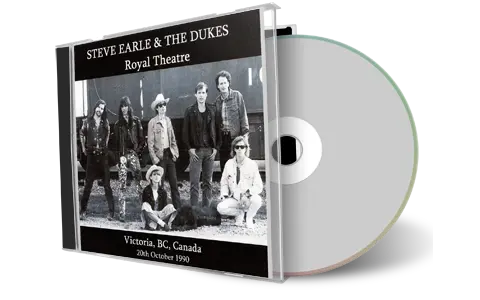 Artwork Cover of Steve Earle 1990-10-20 CD Victoria Audience