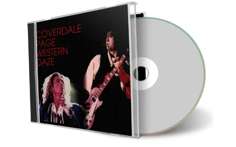 Artwork Cover of David Coverdale and Jimmy Page Compilation CD Osaka 1993 Audience
