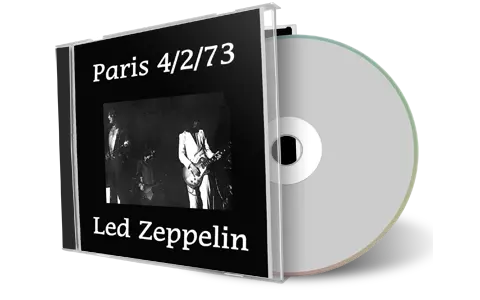 Artwork Cover of Led Zeppelin 1973-04-02 CD St Ouen Audience