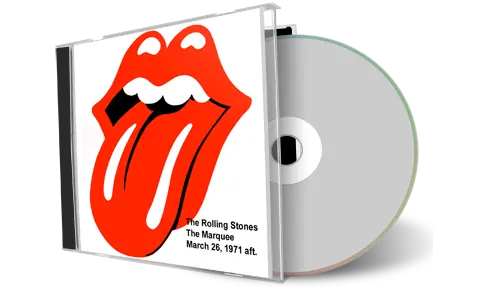 Artwork Cover of Rolling Stones 1971-03-26 CD London Soundboard