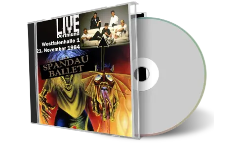 Artwork Cover of Spandau Ballet 1984-11-21 CD Dortmund Soundboard