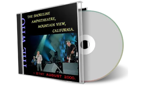 Artwork Cover of The Who 2000-08-21 CD Mountain View Soundboard