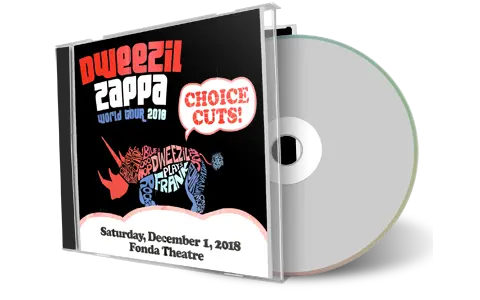Artwork Cover of Dweezil Zappa 2018-12-01 CD Hollywood Audience
