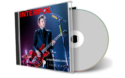 Artwork Cover of Interpol 2018-11-29 CD Paris Audience