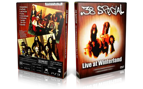 Artwork Cover of 38 Special 1977-05-14 DVD San Francisco Proshot