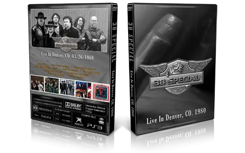 Artwork Cover of 38 Special 1980-03-26 DVD Denver Proshot