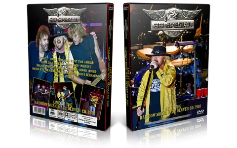 Artwork Cover of 38 Special Compilation DVD Denver 1981 Proshot