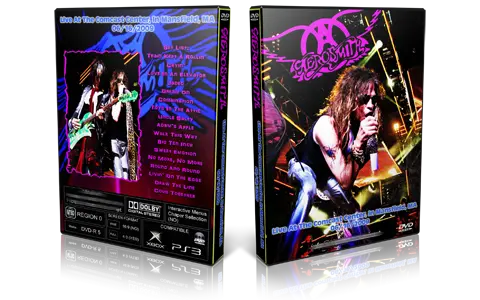 Artwork Cover of Aerosmith 2009-06-16 DVD Mansfield Audience