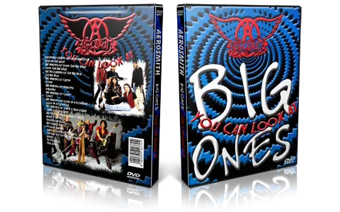 Artwork Cover of Aerosmith Compilation DVD Big Ones 1996 Proshot
