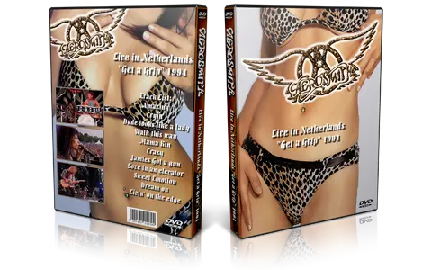 Artwork Cover of Aerosmith Compilation DVD Netherlands 1994 Proshot