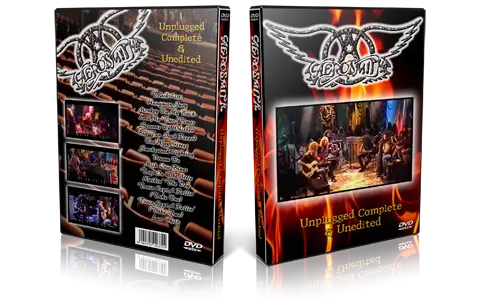 Artwork Cover of Aerosmith Compilation DVD Unplugged Complete Proshot