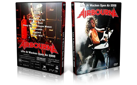 Artwork Cover of Aerosmith Compilation DVD Wacken Open Air 2008 Proshot