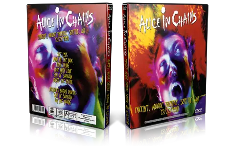 Artwork Cover of Alice In Chains 1990-12-22 DVD Seattle Proshot