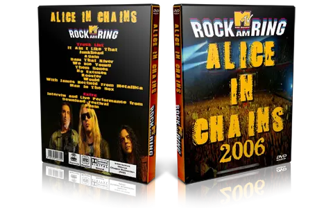 Artwork Cover of Alice In Chains Compilation DVD Rock Am Ring 2006 Proshot