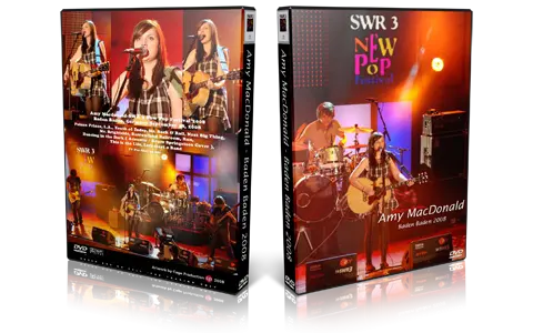 Artwork Cover of Amy MacDonald 2008-09-18 DVD Baden-Baden Proshot