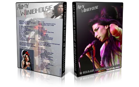 Artwork Cover of Amy Winehouse 2004-09-18 DVD Baden-Baden Proshot