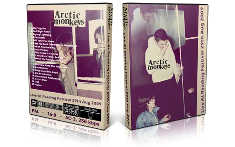 Artwork Cover of Arctic Monkeys 2009-08-29 DVD Reading Proshot