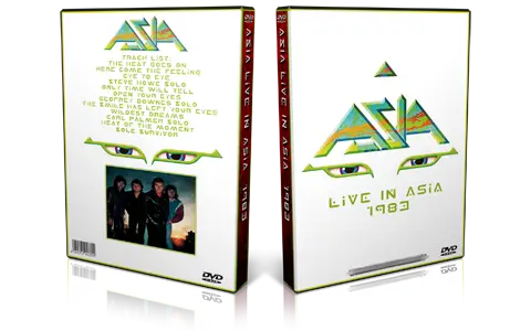 Artwork Cover of Asia Compilation DVD Live In Asia 1983 Proshot