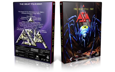 Artwork Cover of Asia Compilation DVD Media Clips 1982-1990 Proshot