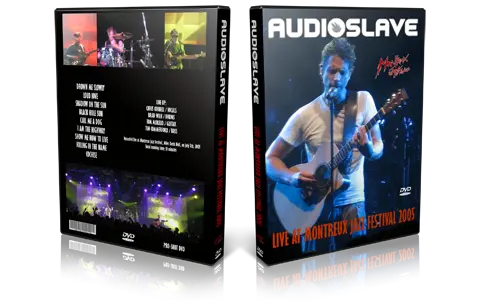 Artwork Cover of Audioslave 2005-07-05 DVD Montreux Proshot