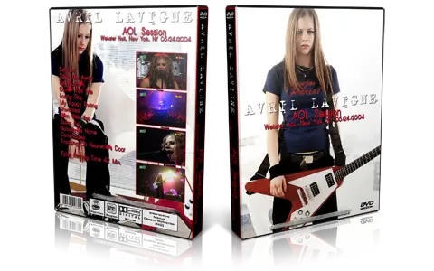 Artwork Cover of Avril Lavigne 2004-05-24 DVD New York City Proshot