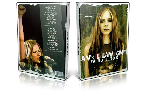 Artwork Cover of Avril Lavigne 2004-07-06 DVD Paris Proshot