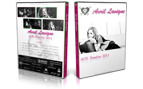 Artwork Cover of Avril Lavigne Compilation DVD AOL Session 2011 Proshot