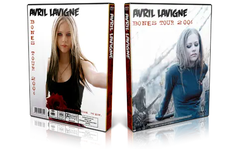 Artwork Cover of Avril Lavigne Compilation DVD Bones Tour 2003 Proshot