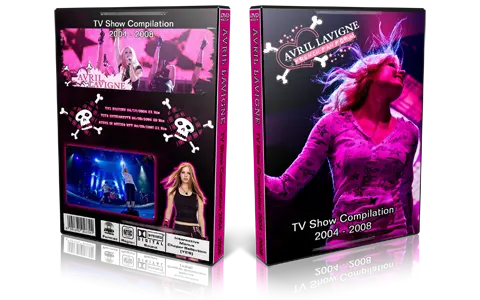 Artwork Cover of Avril Lavigne Compilation DVD TV Show 2004-2008 Proshot