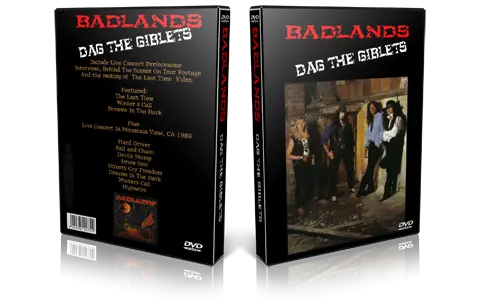 Artwork Cover of Badlands Compilation DVD Mountain View 1991 Proshot