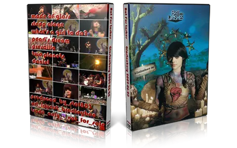Artwork Cover of Bat For Lashes 2009-06-28 DVD Glastonbury Proshot