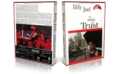 Artwork Cover of Billy Joel Compilation DVD A Matter of Trust 1987 Proshot