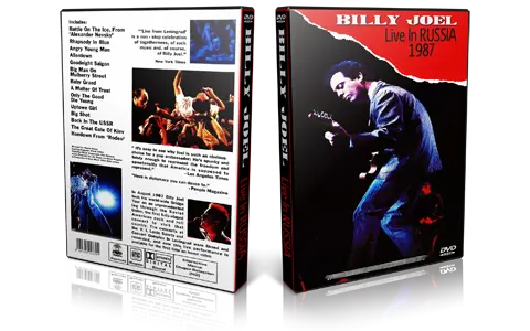 Artwork Cover of Billy Joel Compilation DVD Russia 1987 Proshot