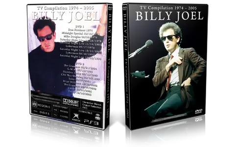 Artwork Cover of Billy Joel Compilation DVD Various TV 1974 2005 Proshot