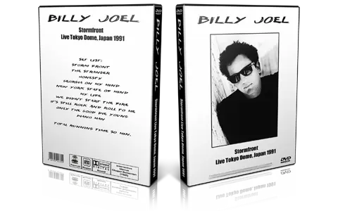 Artwork Cover of Billy Joel Compilation DVD Tokyo 1991 Proshot