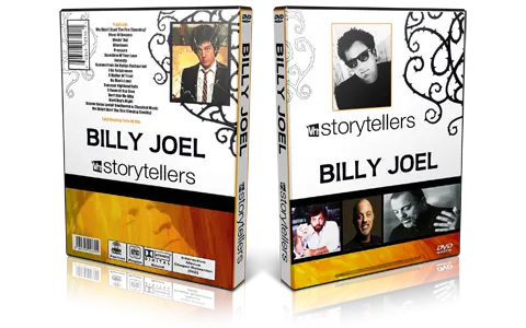 Artwork Cover of Billy Joel Compilation DVD VH1 Storytellers 1997 Proshot
