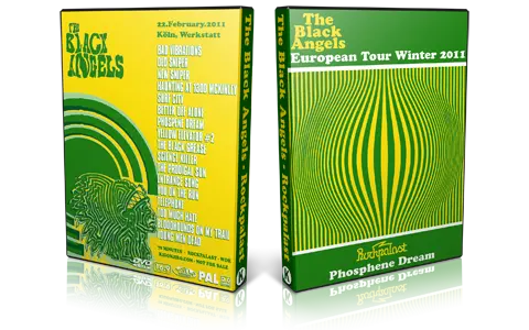 Artwork Cover of Black Angels 2011-02-22 DVD Cologne Proshot