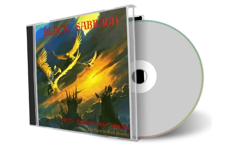 Artwork Cover of Black Sabbath 1992-11-15 CD Costa Mesa Audience