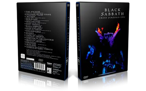Artwork Cover of Black Sabbath Compilation DVD Cross Purposes Live 1994 Proshot