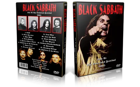 Artwork Cover of Black Sabbath Compilation DVD Download Festival 2005 Proshot