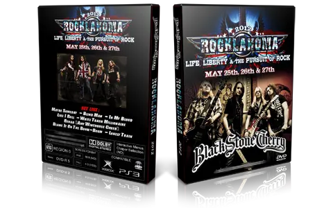 Artwork Cover of Black Stone Cherry Compilation DVD Rocklahoma Festival 2012 Proshot