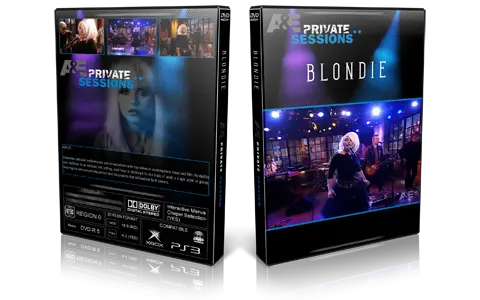 Artwork Cover of Blondie Compilation DVD A and E Private Session Proshot