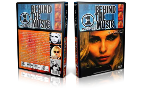 Artwork Cover of Blondie Compilation DVD Behind The Music Proshot