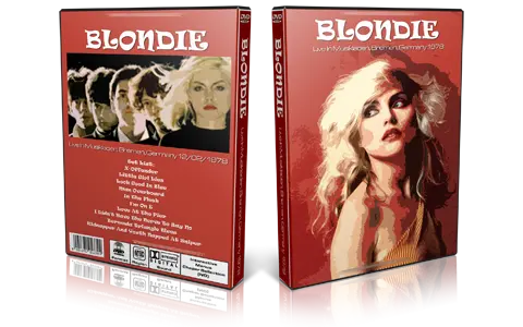Artwork Cover of Blondie Compilation DVD Musikladen 1978 Proshot