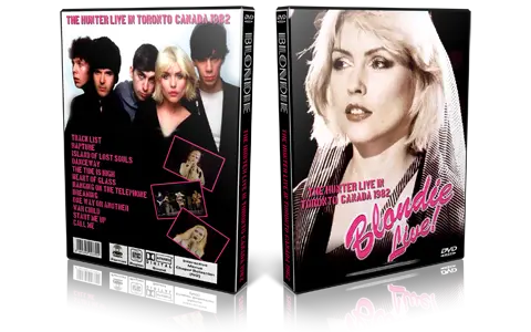 Artwork Cover of Blondie Compilation DVD Toronto 1982 Proshot