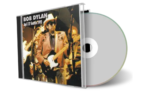 Artwork Cover of Bob Dylan 1992-04-27 CD Seattle Audience