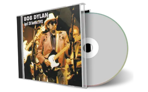 Artwork Cover of Bob Dylan 1992-04-28 CD Seattle Audience