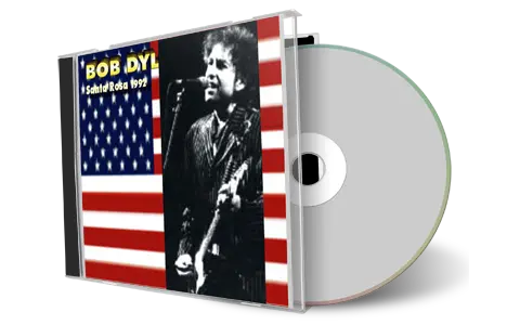 Artwork Cover of Bob Dylan 1992-05-02 CD Santa Rosa Audience