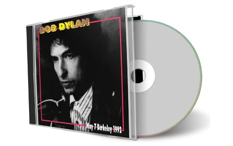 Artwork Cover of Bob Dylan 1992-05-07 CD Berkeley Audience