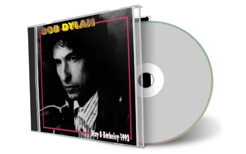 Artwork Cover of Bob Dylan 1992-05-08 CD Berkeley Audience